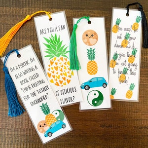 Psych TV Show themed Tassel Bookmark