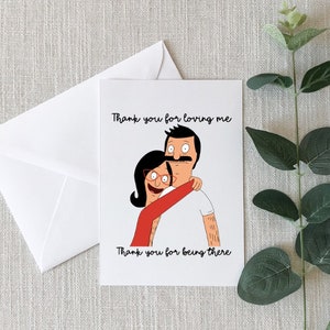 Bob’s Burgers Thank You Love Grußkarte