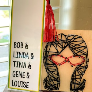 Bobs Burgers Character List Tassel Bookmark
