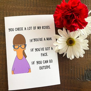 Bob's Burgers Aunt Gayle Funny Valentines Love Card