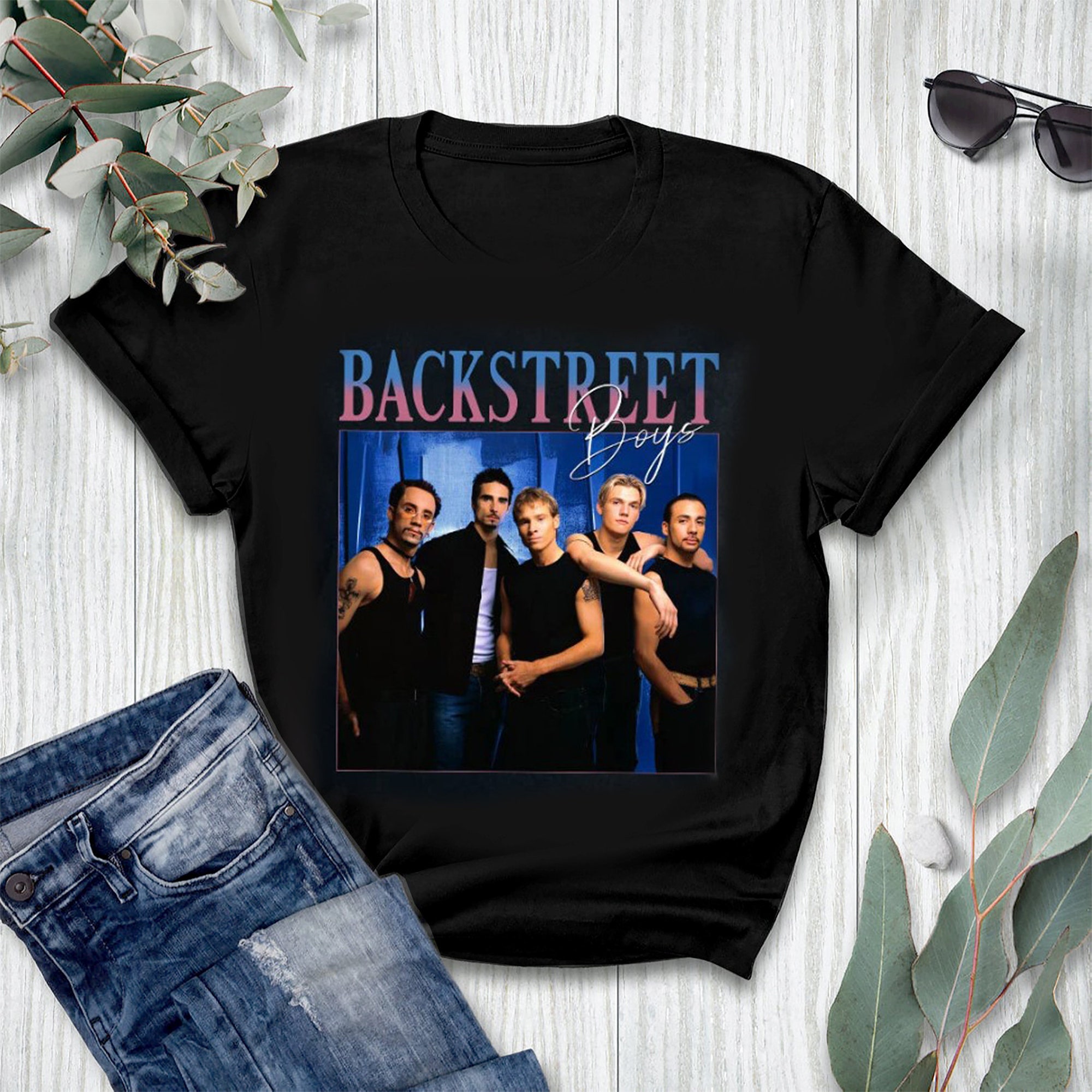 Discover The Backstreet Boys Tour, Backstreet Boy Band, Pop Music Bring Memory Back T-Shirt