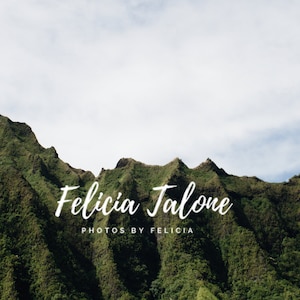 Kualoa Mountain Range, Oahu, Hawaii • DIGITAL DOWNLOAD