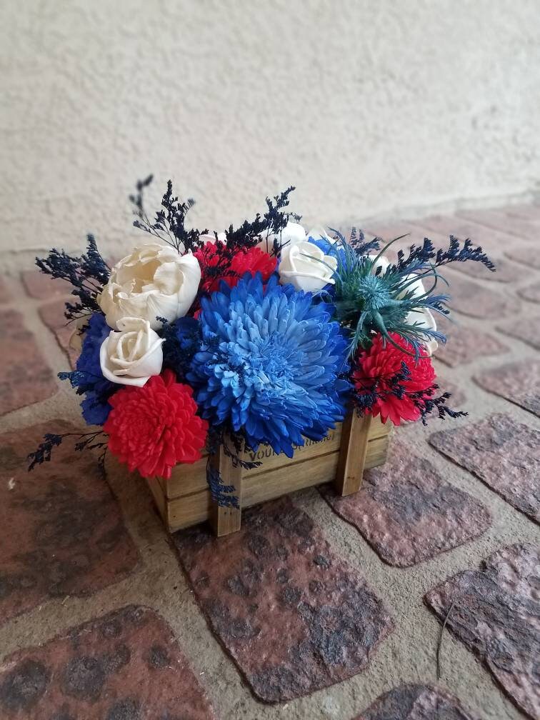 DIY Wood Flower Craft Kit Create Your Own Bouquet or Etsy