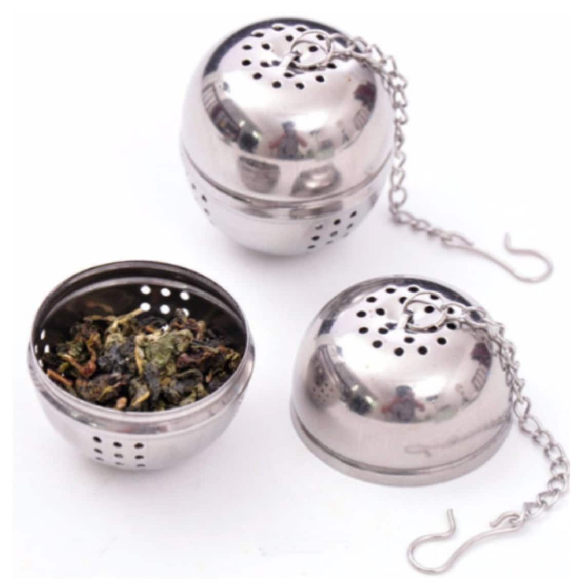 Loose tea leaf infuser ball uk. Metal Tea infusion ball UK for Etsy