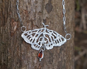 Extravagant Moth necklace