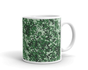 Army Mug Camouflage Green Coffee Cup, Military Solider Gifts