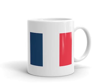 France Mug / Flag Coffee Cup / Ancestry Gifts / DNA Gifts / Genealogy Gift Mug