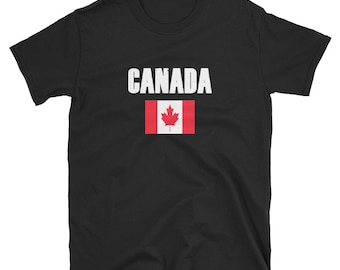Vintage Distressed Style - Canada Shirt Flag T Shirt  / Flag Shirt / Ancestry Gifts / DNA Gifts / Genealogy Gift Shirt
