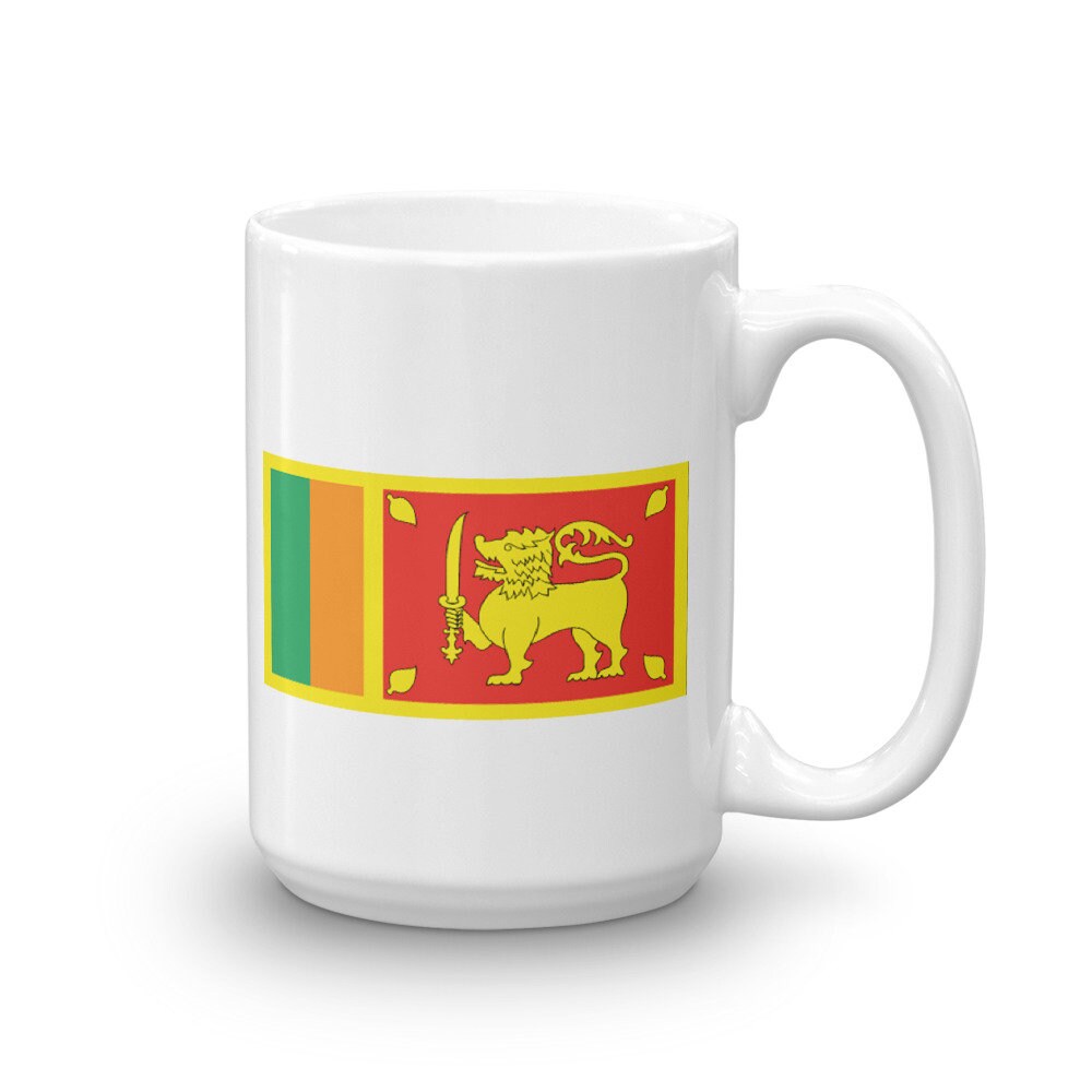 Sri Lanka Mug / Flag Coffee Cup / Ancestry Gifts / DNA Gifts / Genealogy Gift Mug Etsy France