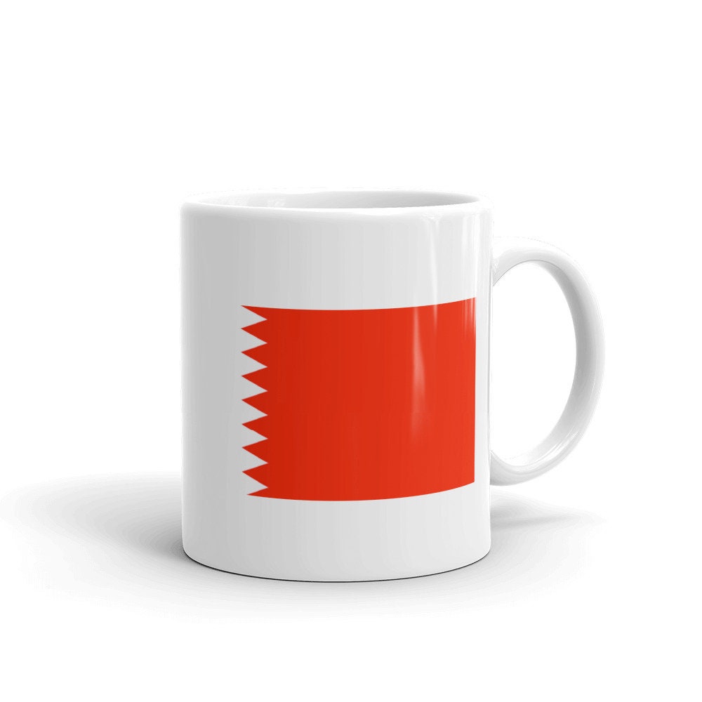 Bahrain Mug / Flag Coffee Cup / Ancestry Gifts / DNA Gifts / Etsy