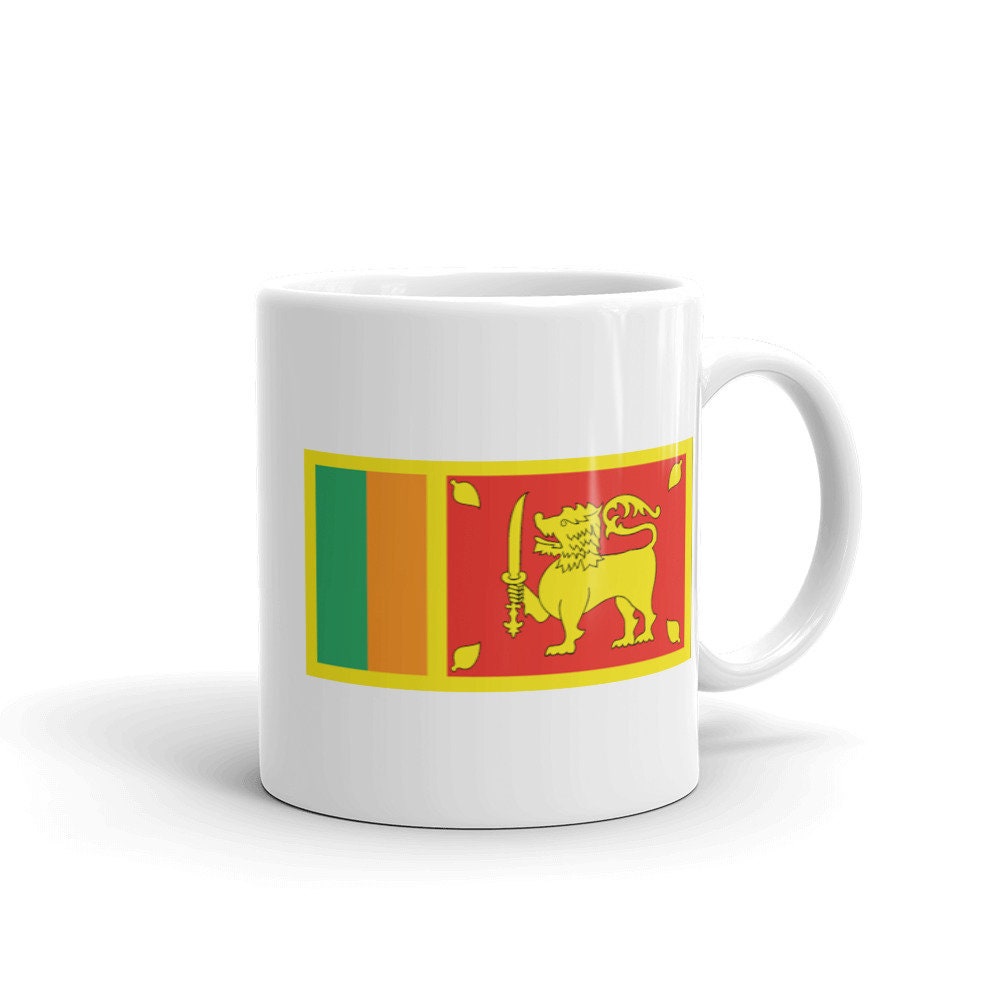 Sri Lanka Mug / Flag Coffee Cup / Ancestry Gifts / DNA Gifts