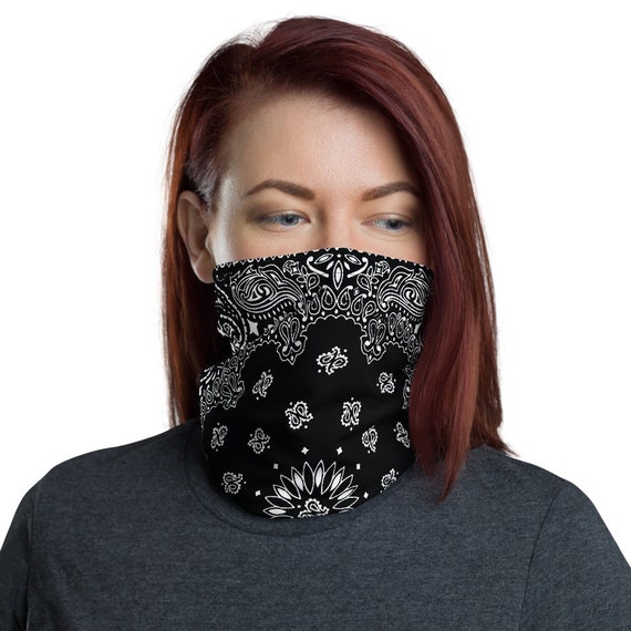 Neck Gaiter Bandana Mask - Washable - Unisex Face Shield