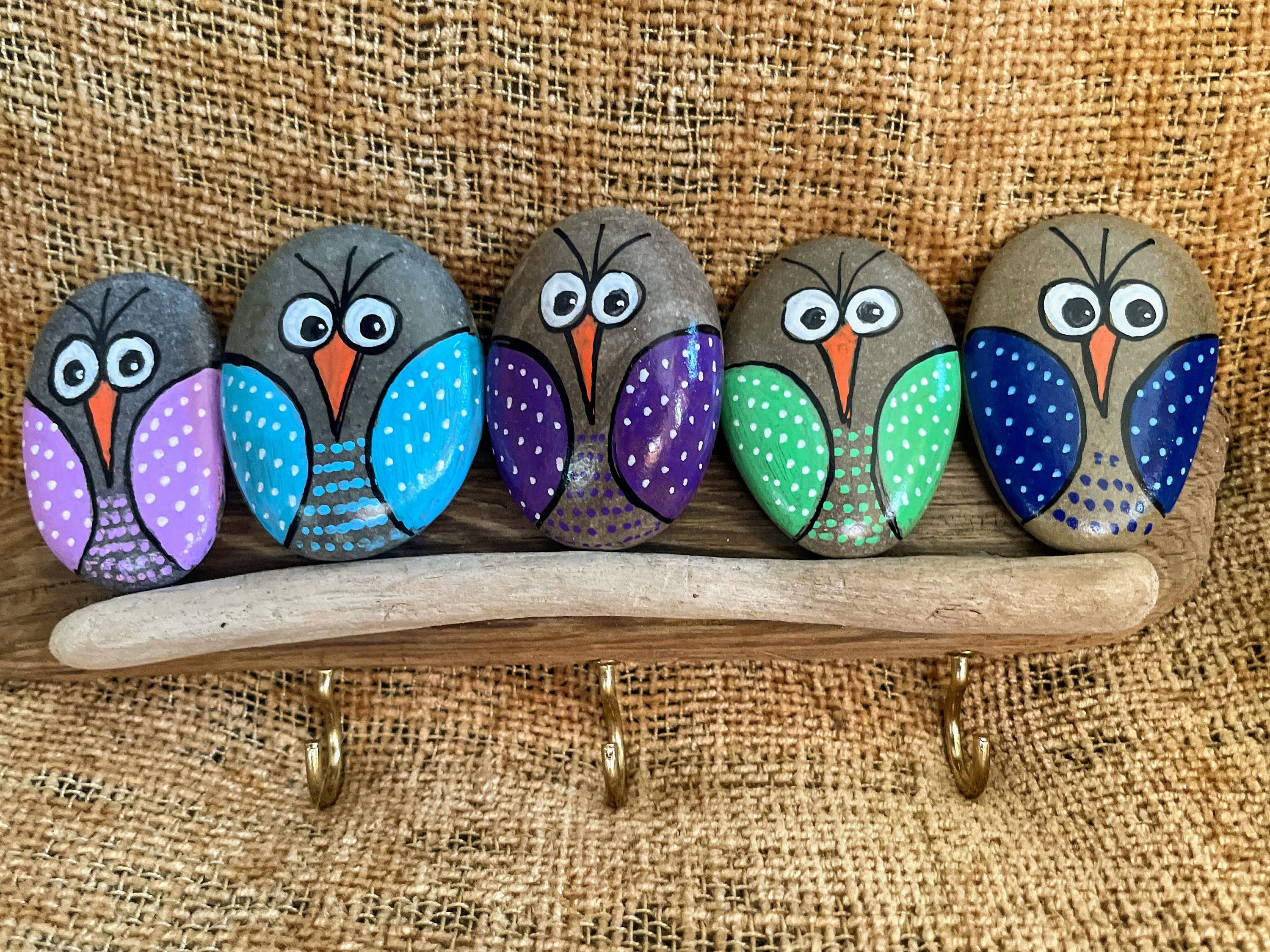 Owl Painted Rocks (Super Easy Rock Owl Paintings!) - Arty Crafty Kids