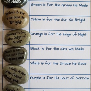Jelly Bean Prayer Rocks, Easter Gift for Kids, Easter Basket Filler ...