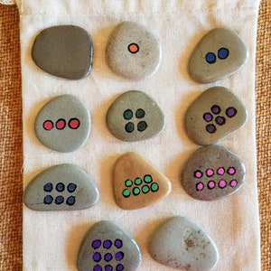 Learn to Count Painted Rocks | Counting Stones | Perfect for Easter ...