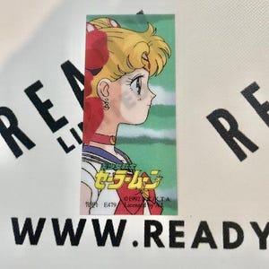 Vintage Sailor Moon Acrylic Transparent Bookmark 1992 Sailor Moon Usagi
