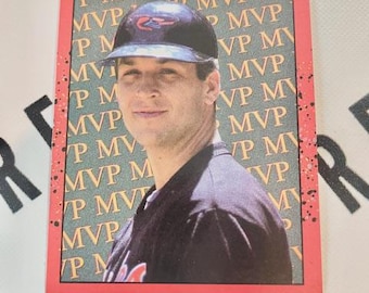 Cal Ripken Jr. 1990 Donruss MVP Baseball Card - Orioles - No Dot