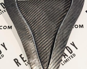 Carbon Fiber Naca Duct Inlet Short Wide NEW IMPERFECT Satin