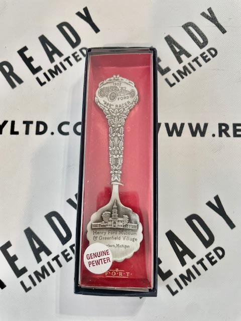 Sterling Silver Greenfield Village Henry Ford Museum Souvenir