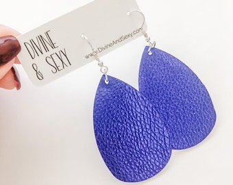 Traanoorbellen van veganistisch leer