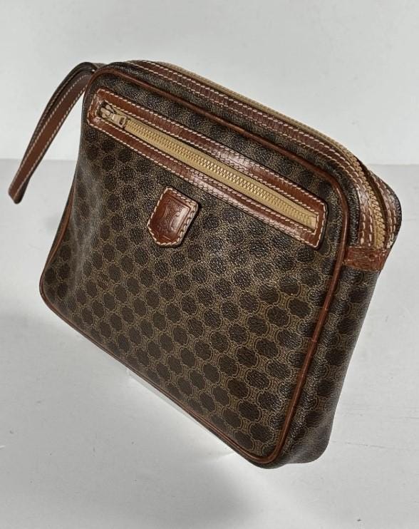 メイク道具・化粧小物 vintage made in ITALY CELINE bag Celine Vanity Bag - Etsy
