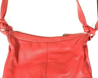 Brio Pinwheel Crinkle Leder Hobo Tasche Etsy