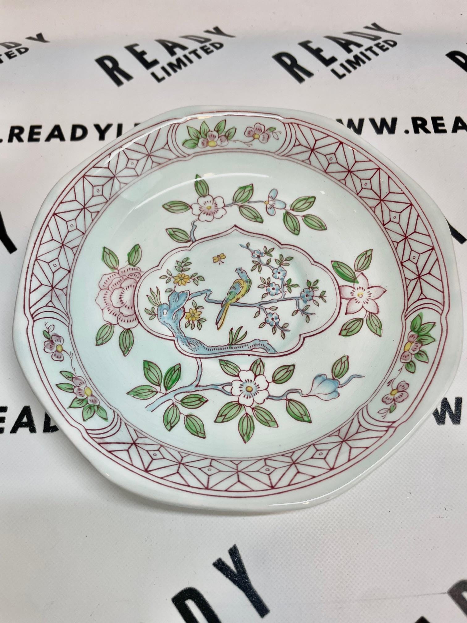 Adams Calyx Ware 2744 Singapore Bird Saucer - Etsy