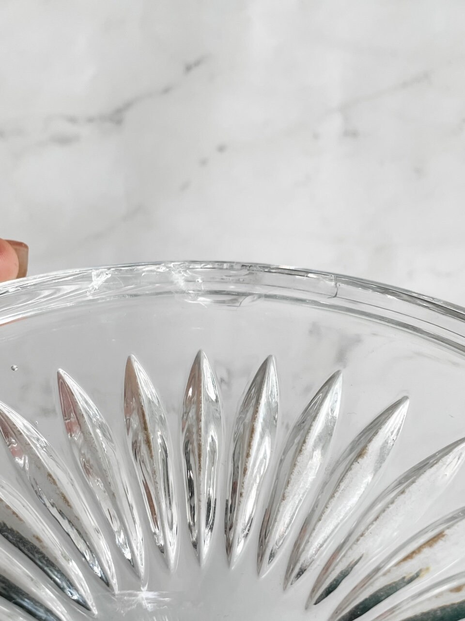 Gorham Full Lead CRYSTAL Covered Candy DISH Bowl Nachtmann German