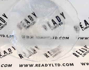 Vintage Arcoroc Fleur Clear Salad Plate 7.5"