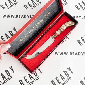 Vintage Royal Crown Derby Imari Messer NEU IN BOX