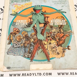 Jim Henson&#39;s Tales From Muppetland CED Capacitance Electronic Disc System