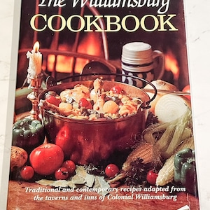 The Williamsburg Cookbook Hardcover 1975