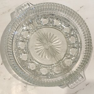 Federal Glass Windsor Divided Relish Dish