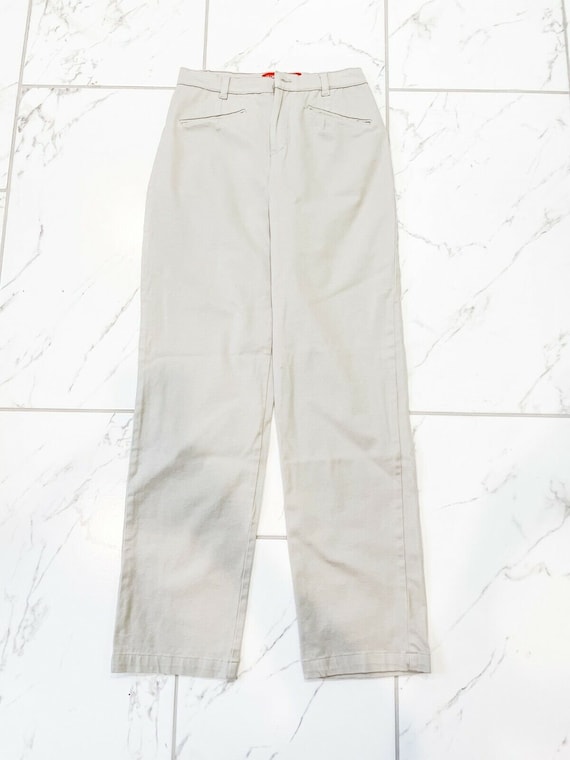 Vintage Gloria Vanderbilt Size 4 Straight Leg Stretch Khaki Dress Pants -  Etsy
