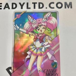 Vintage Sailor Moon Prism Collectable Card #27 Sailor Chibi Moon