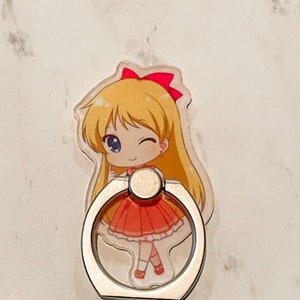 Kawaii Sailor Venus Adhesive Cell Phone Ring Holder NEW