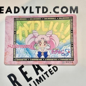 Vintage Sailor Moon S Collectable Card #20 Sailor Chibiusa