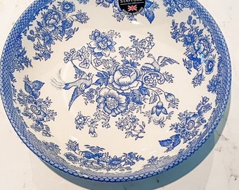 Royal Stafford ASIATIC PHEASANT Schüssel NEU Blau & Weiß