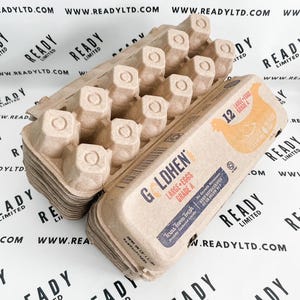 12x Paper 12 Count Egg Cartons