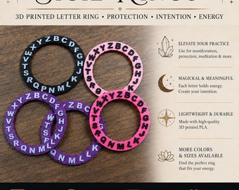 Custom Sigil for Manifestation | Sigil Ring | Ritual Tool | Altar Tool | Witchy |