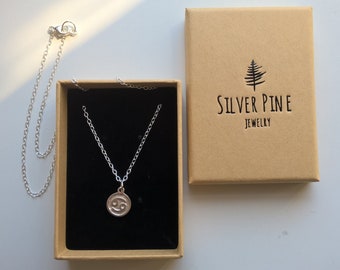 Sterling zilveren ketting met het sterrenbeeld Kreeft, hanger met het sterrenbeeld Kreeft, sterrenbeeldketting, ketting met sterrenbeeld, astrologische ketting, horoscoopketting
