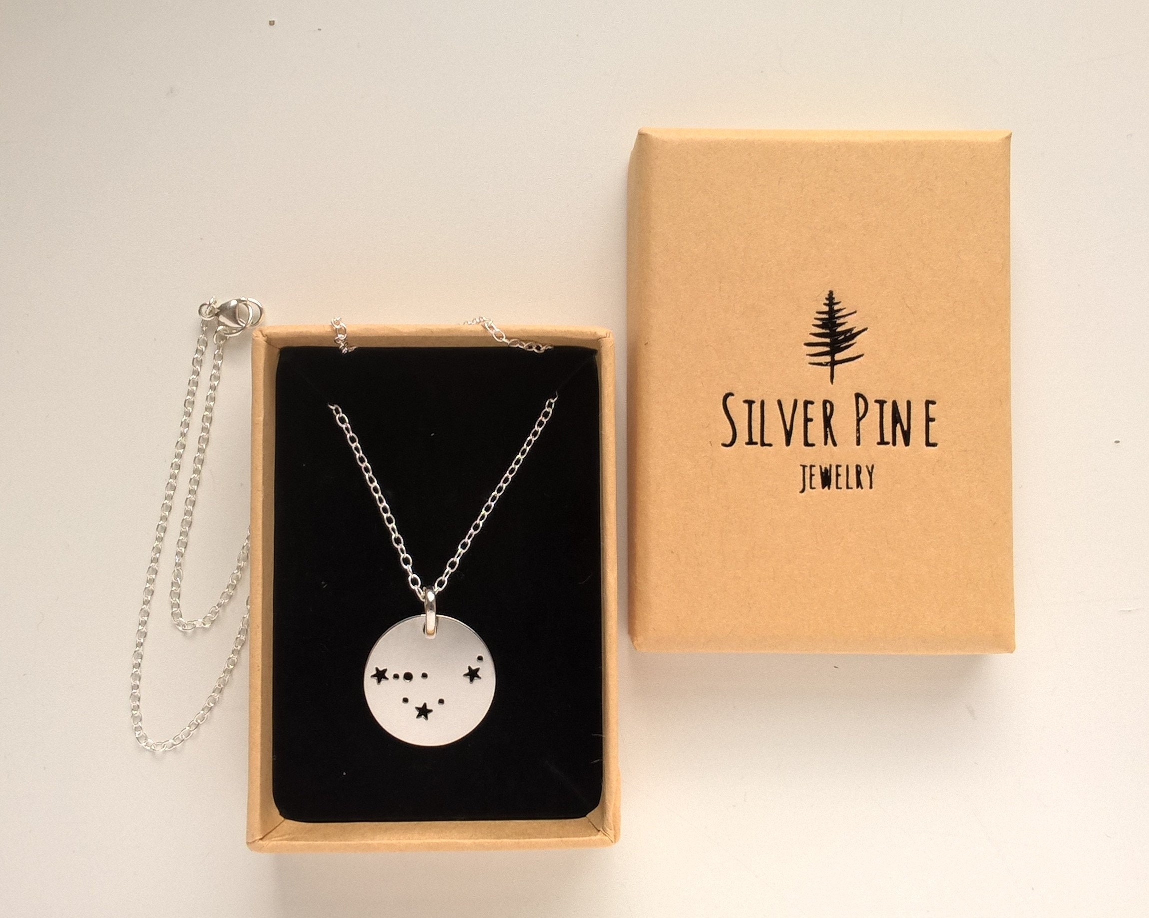 Capricorn star shop constellation necklace