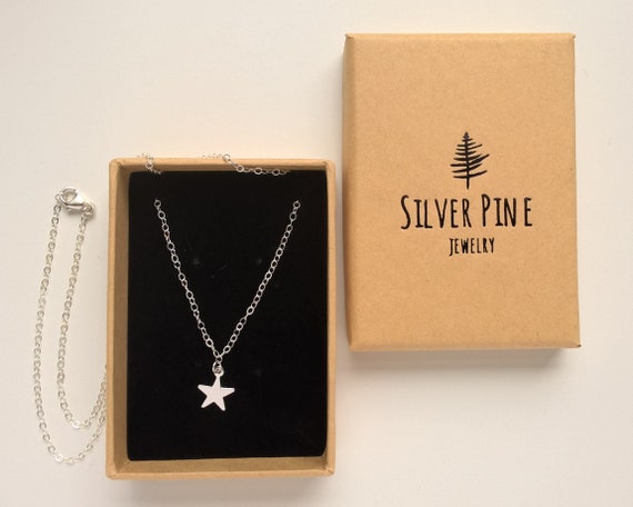 Etsy star shop necklace