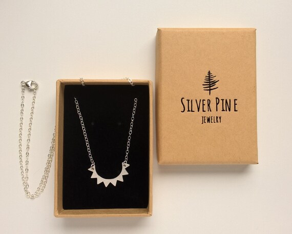 Half sun hotsell necklace