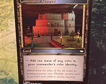 OSRS Command Tower (Wizards Tower) Original Art OSRS Magic Cards by Brvcifer