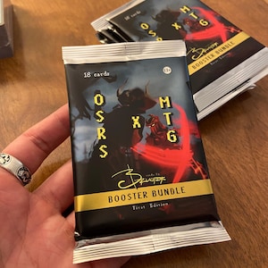 Paquete de refuerzo de 18 cartas de OSRS: diseños originales de Brvcifer
