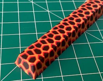 OSRS Infernal Cape Space Bar 6.25u, Custom RuneScape Inferno Keycap; High-Quality Dye Sub PBT, Mechanical Keyboard Gaming Spacebar