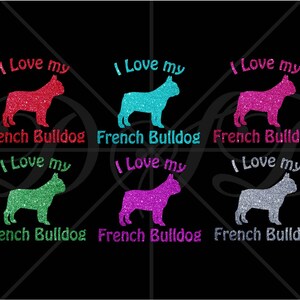 Glitter French Bulldog