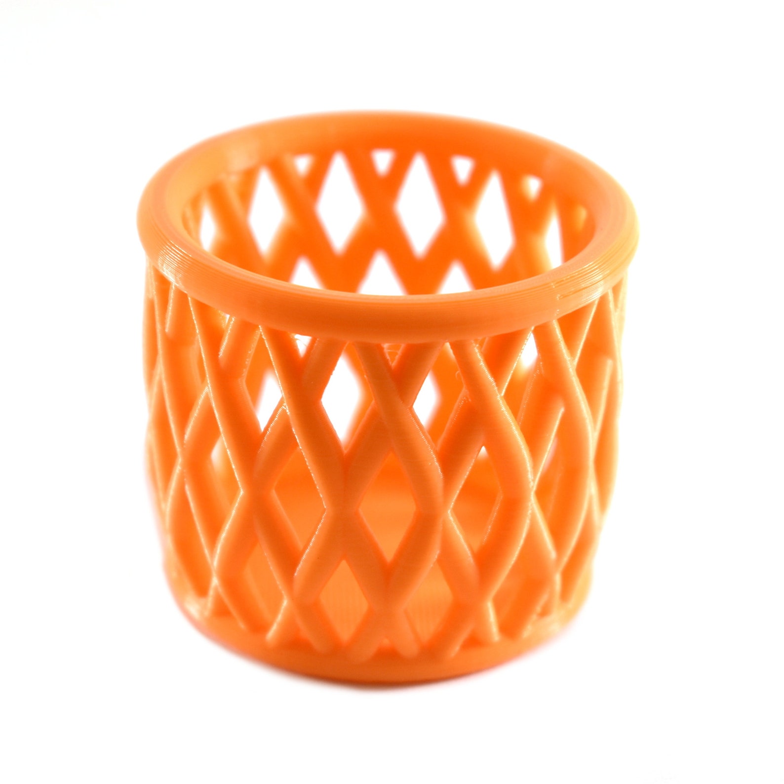 3D Printed Trinket Basket / Desk Accessory / Key Dish / Etsy