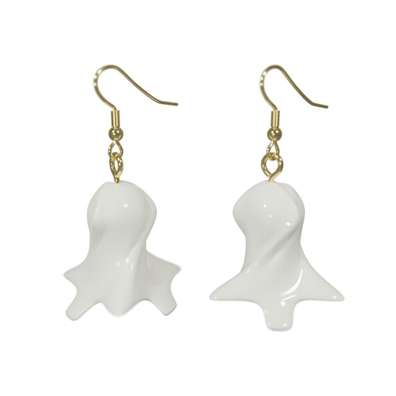 Earrings printed in 3d osmoze